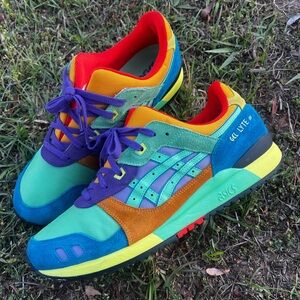 CLEAN Asics size 13 Mens Gel Lyte III 3 OG Day Lyte Multicolor shoes